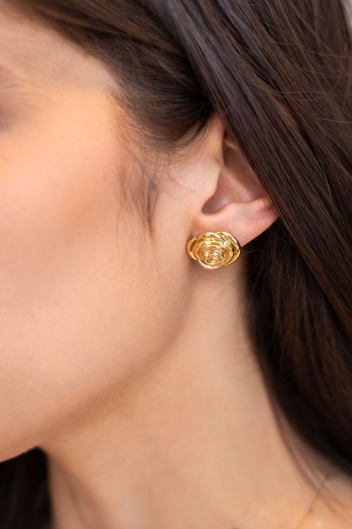 Vintage statement studs roos