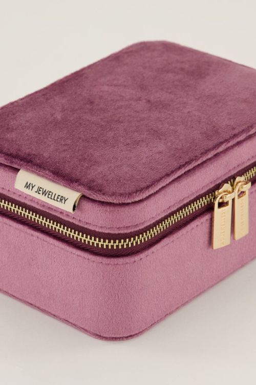Vintage purple velvet jewellery box | My Jewellery