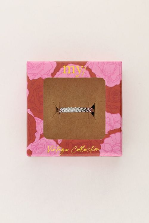 Vintage braided minimalistic ring | My Jewellery
