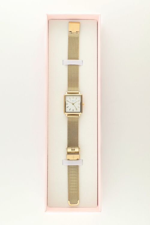 Watch white square dial | My Jewellery