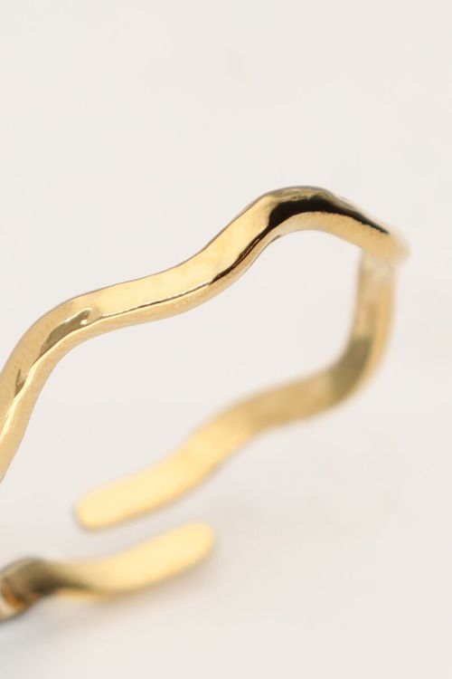 Wave structure mix ring | My Jewellery