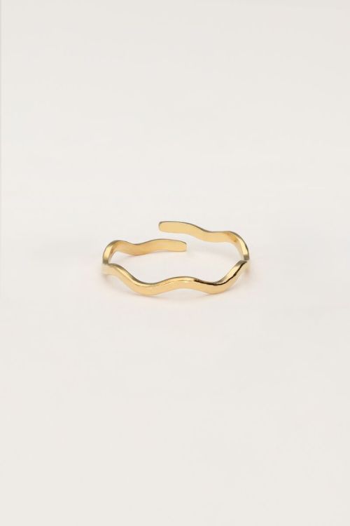 Wave structure mix ring | My Jewellery