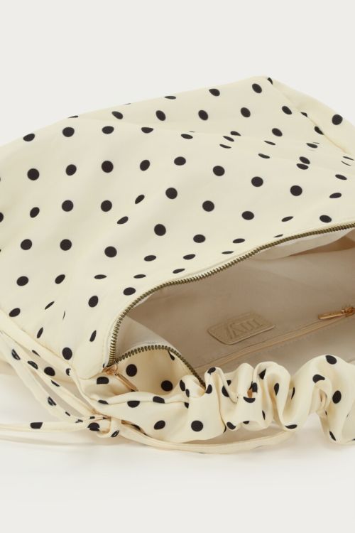 White crossbody bag with polka dot | My Jewellery