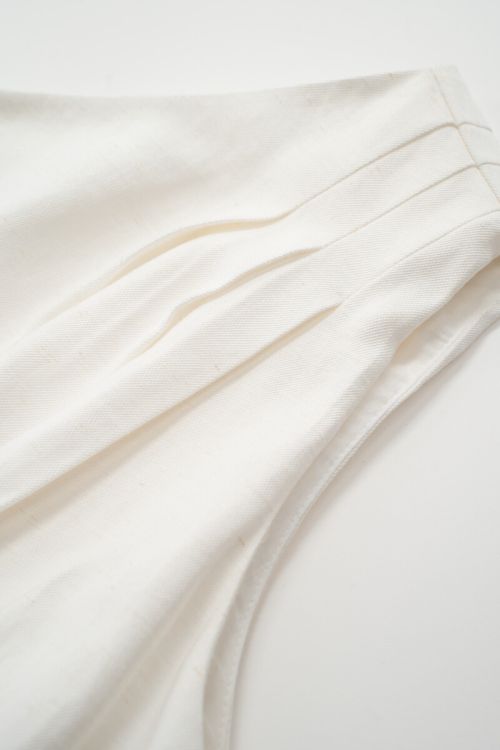 White one-shoulder top draped | My Jewellery