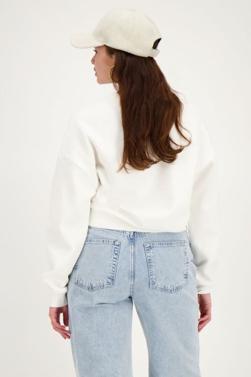 White sweatshirt l'essentiel de amour | My Jewellery