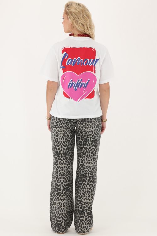 White T-shirt "L'amour infini" | My Jewellery 
