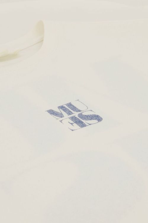 White t-shirt with purple Muse | My Jewellery
