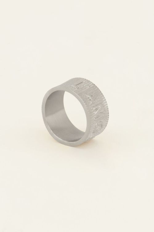 Brede ring l'amour tekst | My Jewellery
