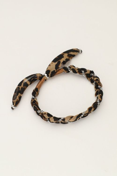 Braided bracelet with panther print | My Jewellery