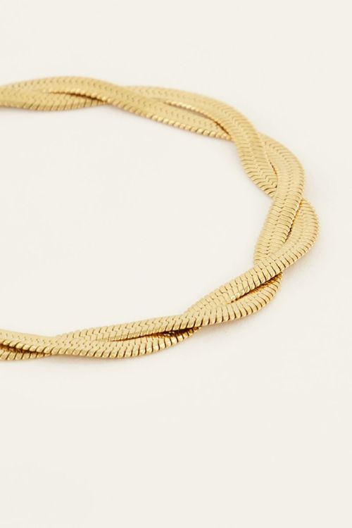 Woven chain anklet | My Jewellery
