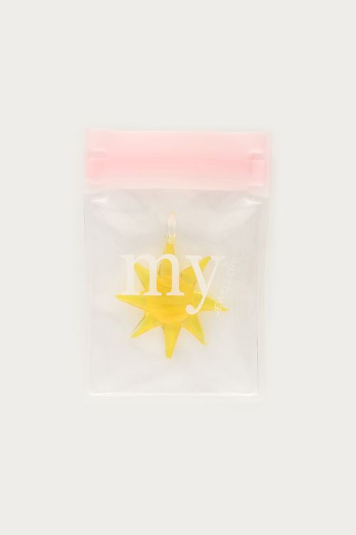 Yellow sun charm | My Jewellery