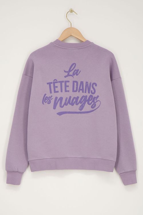 Purple sweater "Head in the clouds" | My Jewellery