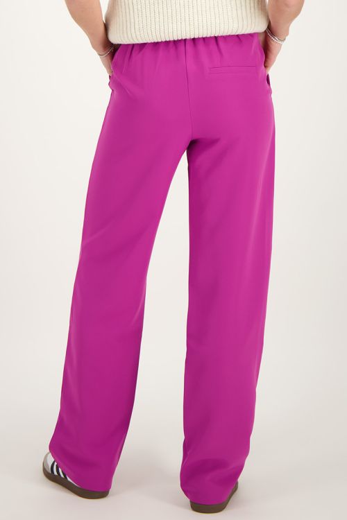 Purple elasticated trousers | My Jewellery