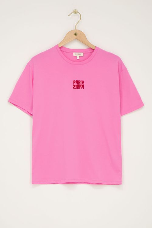 Pink T-shirt "Paris Paris" | My Jewellery