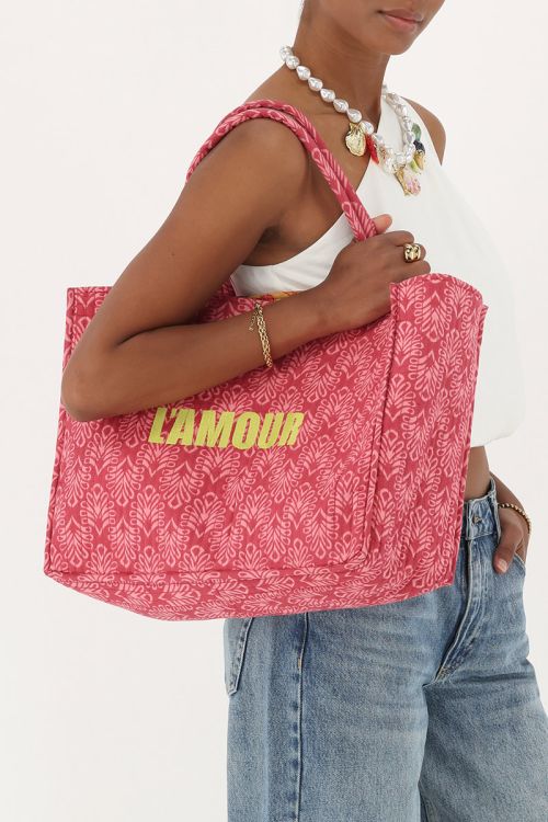 Reversible shopper "L'Amour" | My Jewellery