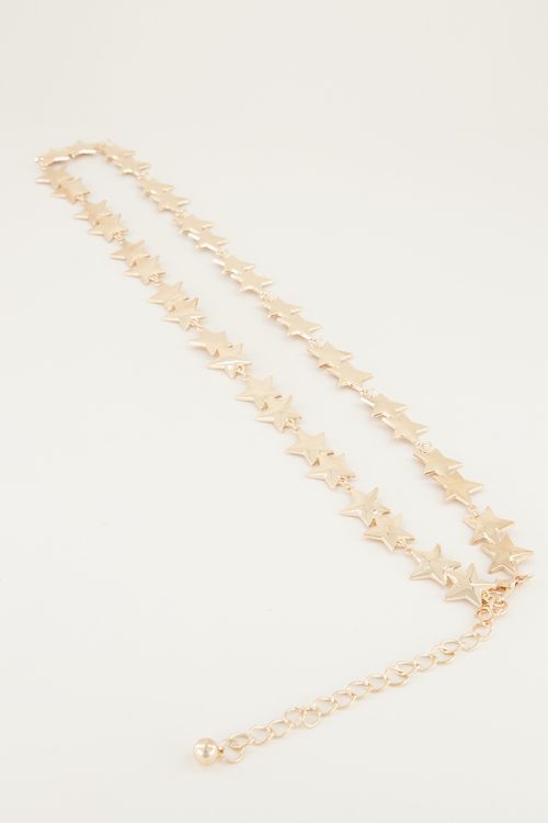Ketting riem met sterren | Kettingriemen van My Jewellery