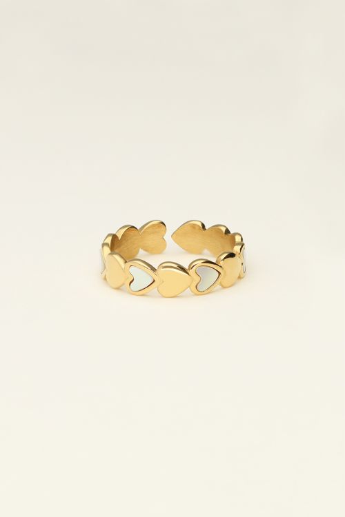 Ring with hearts  | My Jewellery