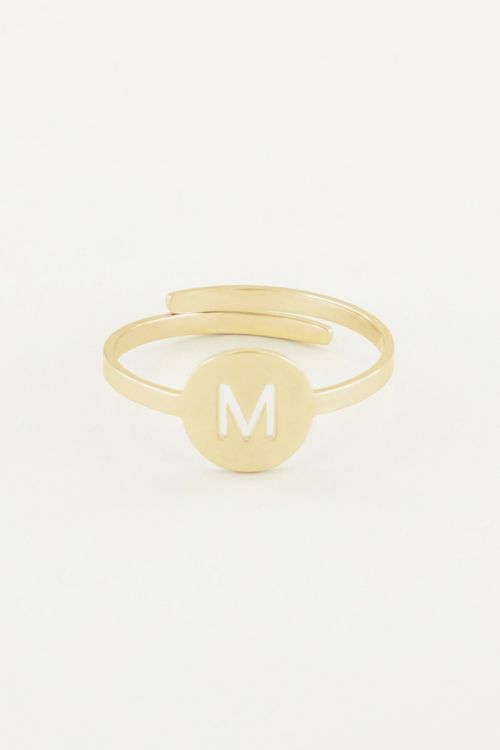 Ring with letter | Rings | My Jewellery