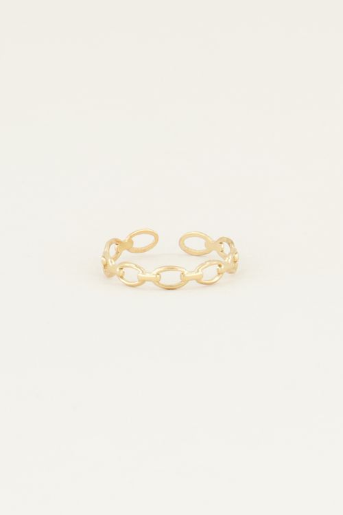 Schakel ring | Ring met schakels My Jewellery