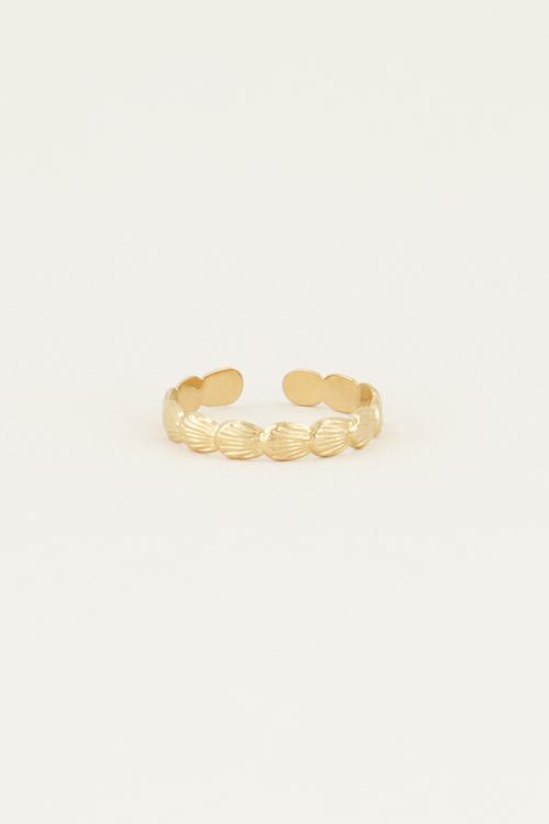 Schelpen ring | Ring met schelpen bij My Jewellery
