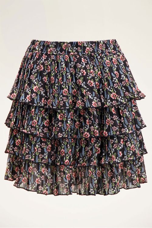 Rok bloemenprint | Rok laagjes | My Jewellery