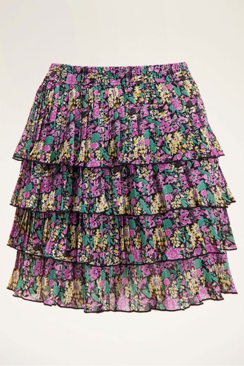 Rok bloemenprint | Rok laagjes | My Jewellery