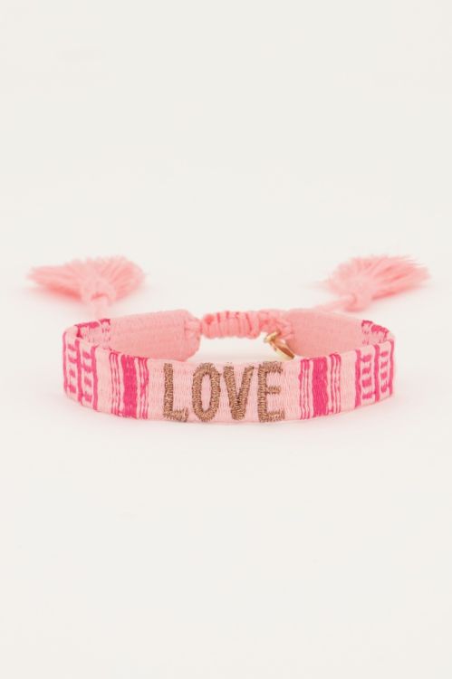 Roze armbandje love | My Jewellery