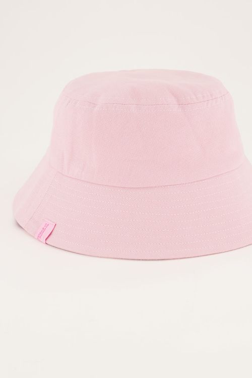 Roze bucket hat