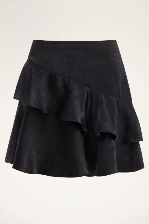 Zwarte skort velvet & laagjes | My Jewellery