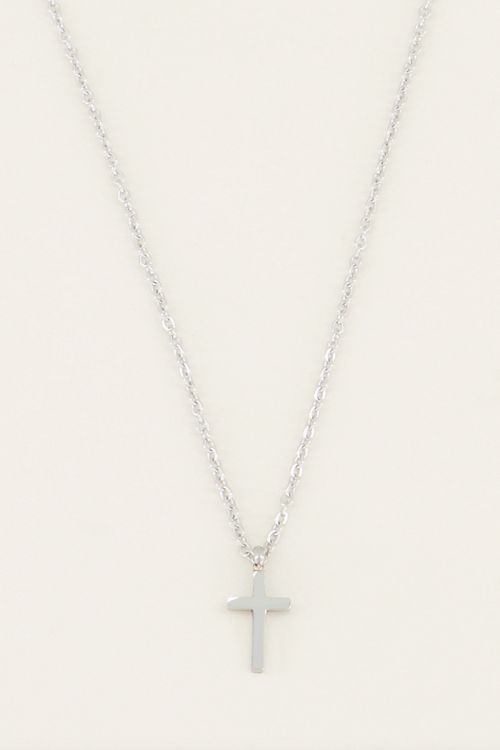 Ketting klein kruisje | Minimalistische ketting My Jewellery
