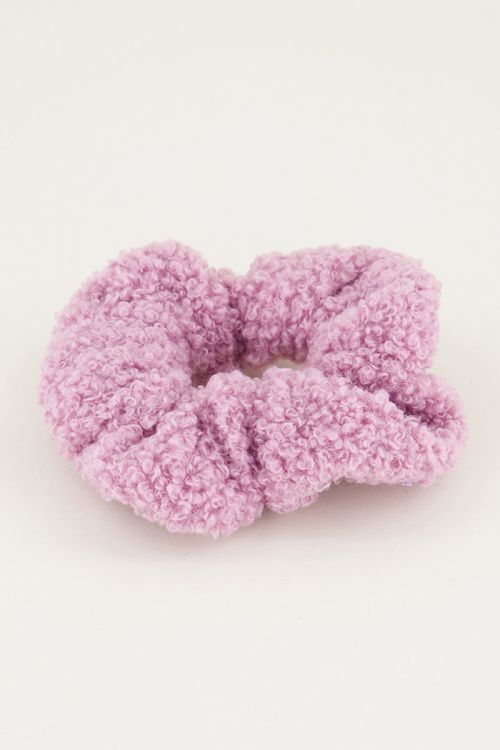 Lichtpaarse scrunchie teddy | Scrunchies My Jewellery