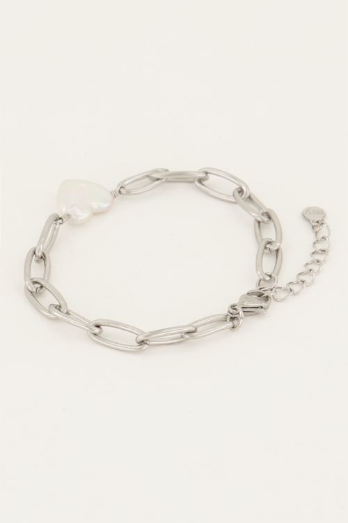 Shapes schakelarmband met hartje