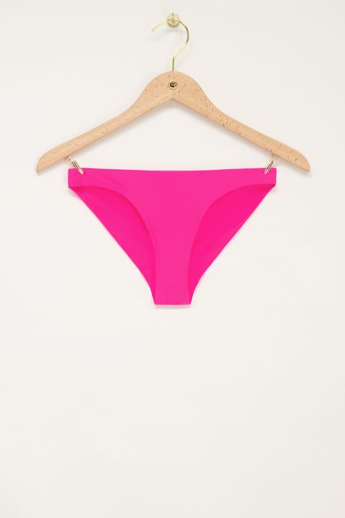 Shiny pink Brazilian bikini bottoms  | My Jewellery
