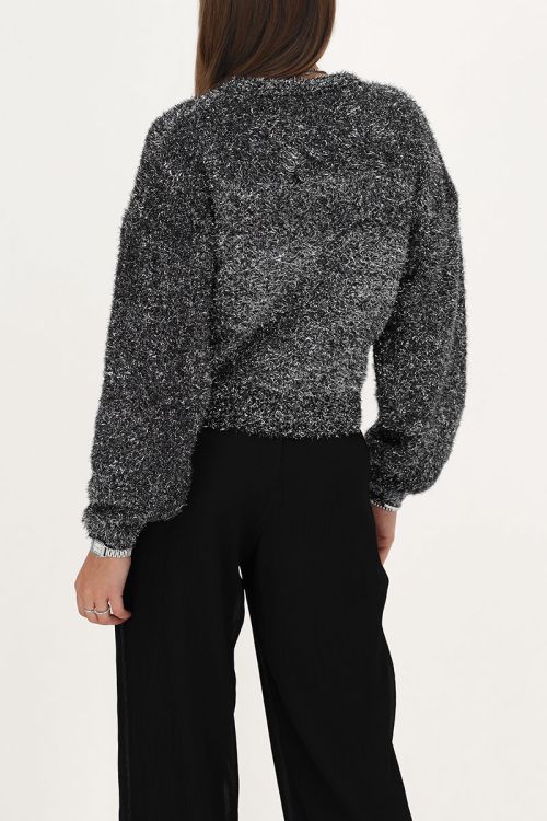 Silver party sweater | My Jewellery