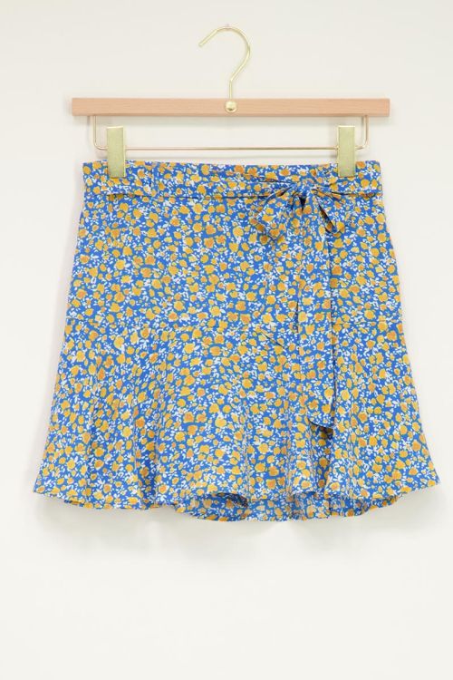 Skort oranje blauw