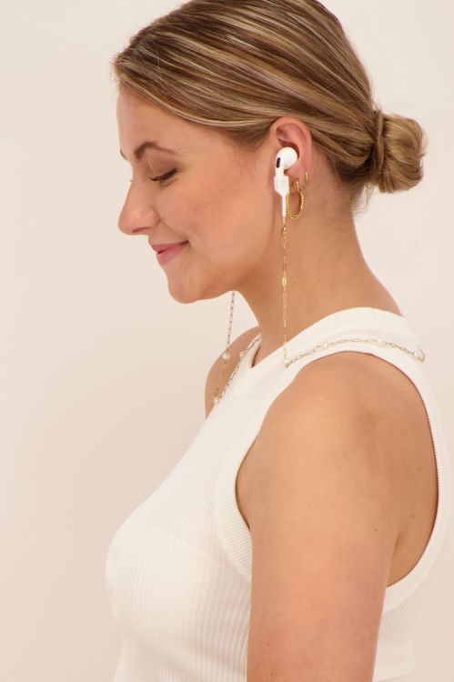 Souvenir brillen / airpods koordje met parels | My Jewellery