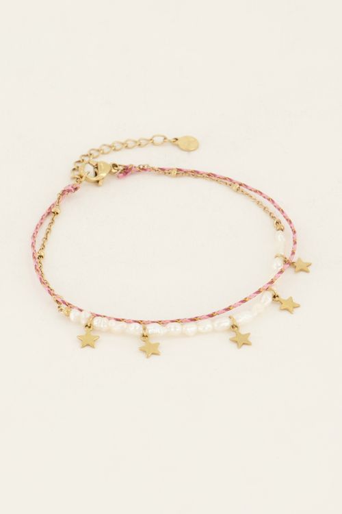 Souvenir Doppelarmband mit Sternen | My Jewellery