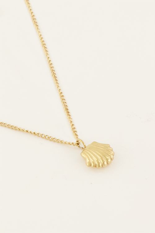 Souvenir ketting met sint jacobsschelp bedel