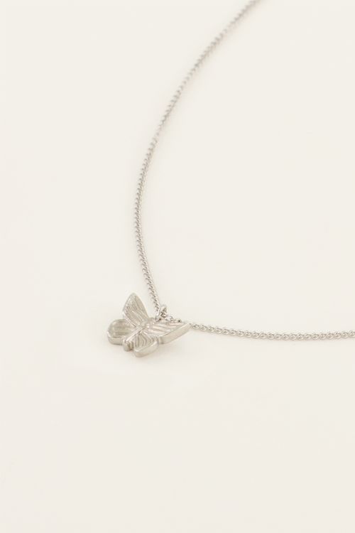 Souvenir ketting met vlinder