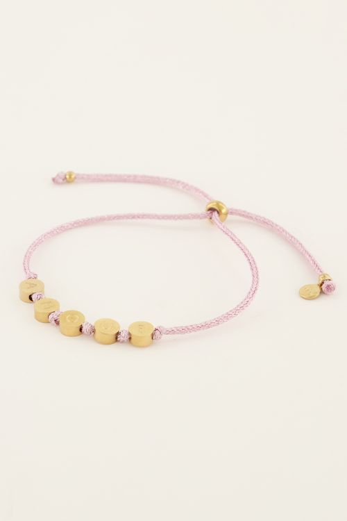 Bracelet Souvenir rose Amour | My Jewellery