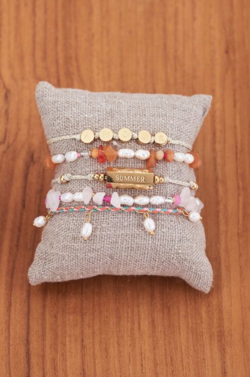 Souvenir beiges Armband "Love Summer“