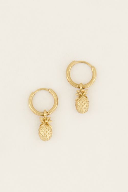 Souvenir Ohrringe mit Ananas-Anhänger | My Jewellery
