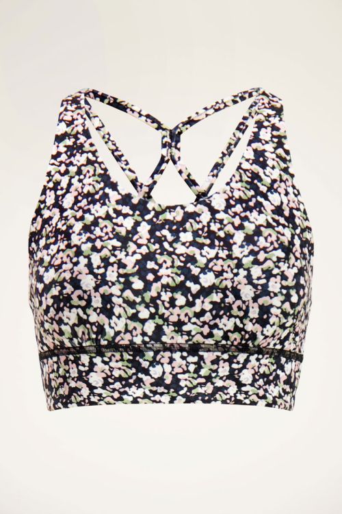 Sports bra with floral print | My Jewellery