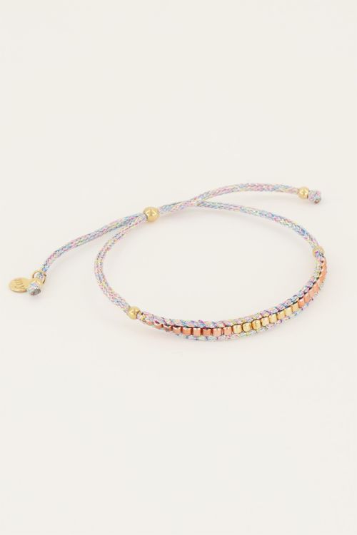 Starmood holografische armband met kralen