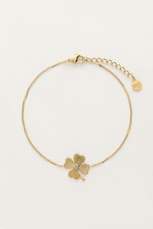 Starry armband met klaver & strass