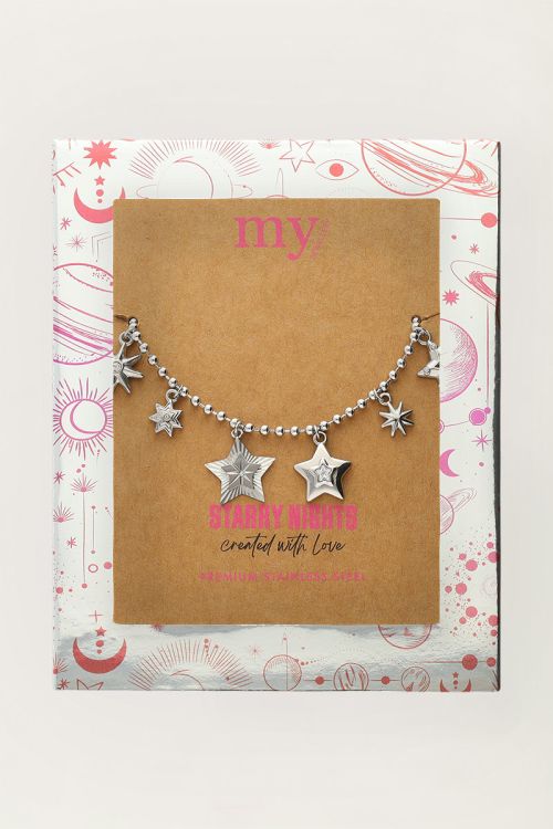 Starry charm bracelet with stars | My Jewellery