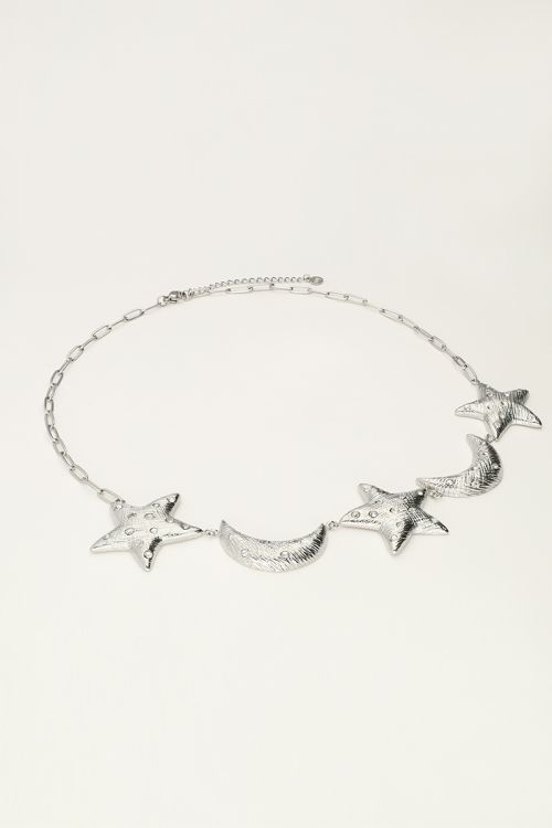Starry statement necklace with moons & stars | My Jewellery