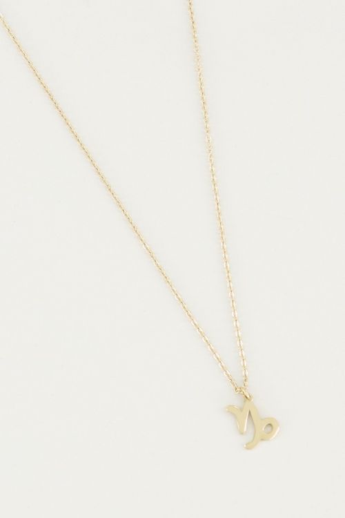 Halskette mit Sternzeichen-Charm, Sternzeichen-Halskette