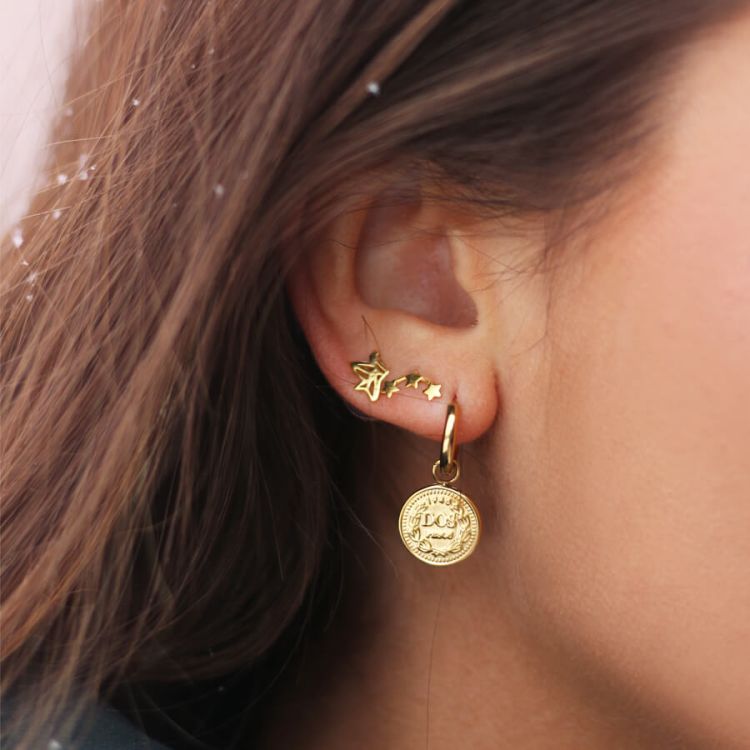 Studs Origami minimalistisch, Oorknopjes