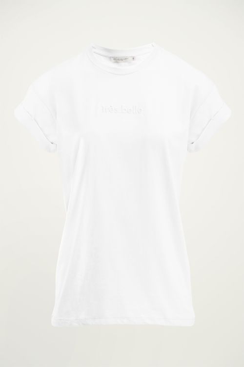 Très belle T-shirt | White t-shirt | My Jewellery